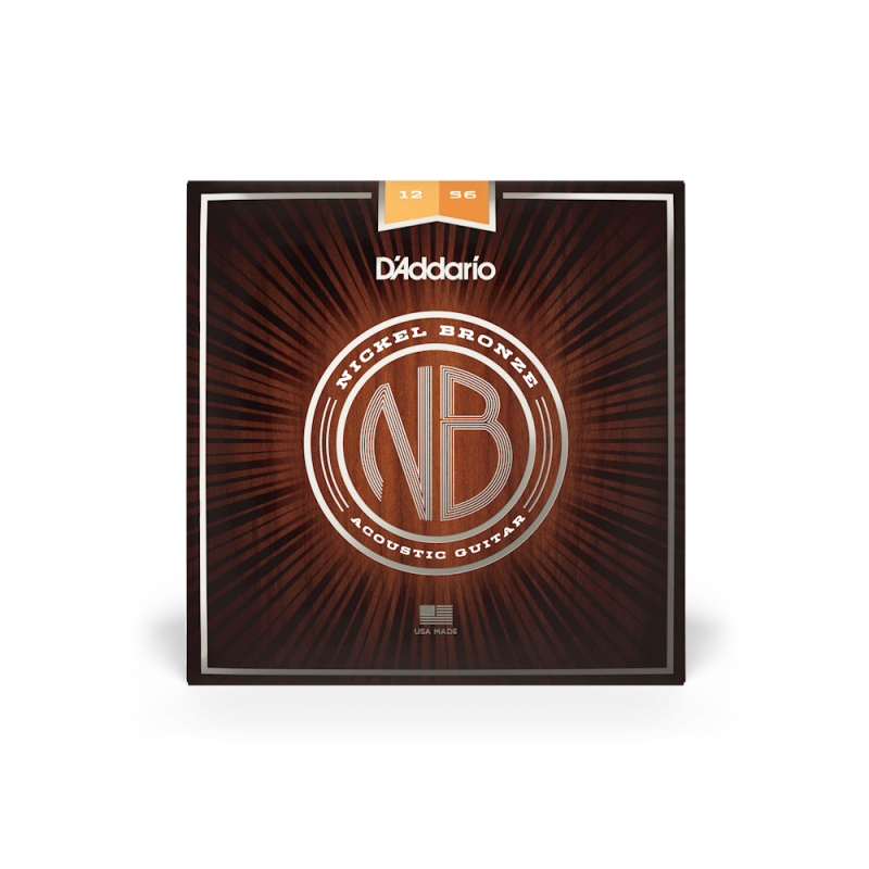 Набор струн D'ADDARIO NB1256 NICKEL BRONZE LIGHT TOP / MEDIUM BOTTOM (12-56)